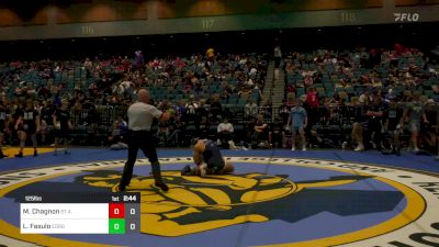 125 lbs Rr Rnd 1 - Michael Chagnon, St Ambrose vs Luciano Fasulo, Eastern Oregon University