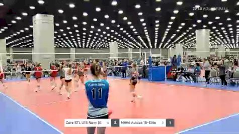 Core STL U15 Navy (GW) vs MAVA Adidas 15-Elite - 2022 JVA World Challenge presented by Nike - Expo Only