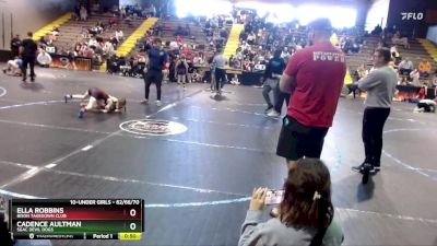 62/66/70 Round 3 - Cadence Aultman, SGAC DEVIL DOGS vs Ella Robbins, Bison Takedown Club