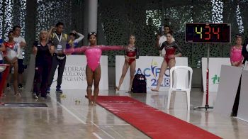 Jordan Chiles - Vaults, United States - 2018 Pacific Rim Championships