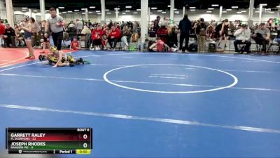 64 lbs Round 2 (10 Team) - Garrett Raley, FL Scorpions vs Joseph Rhodes, Rangers WC