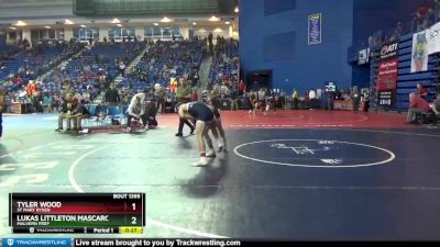 120 lbs Cons. Round 4 - Tyler Wood, St Mary Ryken vs Lukas Littleton Mascaro, Malvern Prep