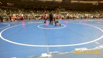 76 lbs Consolation - Line Nau Rarick, Westlake vs Madisen Whalen, Team Hawaii Aloha