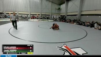 165 lbs Quarters & 1st Wb (16 Team) - Charli Warren, Richardson (Girls) vs Hylah Lawson, Keller Central (Girls)