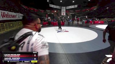 88-94 lbs Round 2 - Lucas Michelsen, TOP GUN Wrestling Club vs Samuel Sanchez, Rough House Wrestling