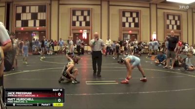 78 lbs Round 5 (6 Team) - Jack Pressman, American MMA & Wrestling vs Matt Murschell, Pride Wrestling