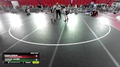 215 lbs Champ. Round 1 - Isaiah Horan, Askren Wrestling Academy vs Thomas Jacobs, Wisconsin