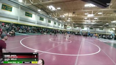 50 lbs 1st Place Match - Hazel Wells, Miller vs Isabel Smith, Watford City Wolves