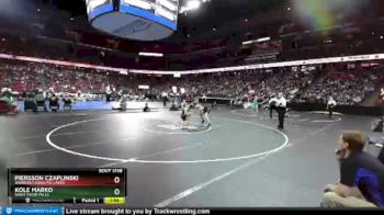 D3-160 lbs Semifinal - Kole Marko, Saint Croix Falls vs Piersson Czaplinski, Wabeno/Laona/Th. Lakes