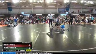 103 lbs Quarterfinal - Patrick Wright, Gulf Coast Wrestling Club vs Bryant Bragg, Piedmont Youth Wrestling