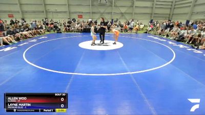 94 lbs Placement Matches (16 Team) - Allen Woo, Illinois vs Layne Martin, Michigan Blue