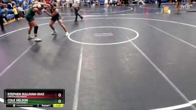 215 lbs Round 2 - Stephen Sullivan-Diaz, Lincoln Southeast vs Cole Nelson, Lincoln Southwest