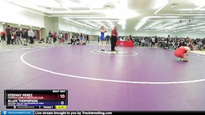 164 lbs Cons. Round 1 - Alexandra Castro, Golden Valley (Bakersfield) High School Wrestling vs Lauren Valdez, Elite Force Wrestling Club