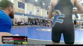 75 lbs Round 3 (4 Team) - Ryan Watkins, Bloomington South vs Colten Turner, Franklin Community