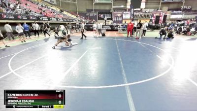 120 lbs Champ. Round 2 - Kameron Green Jr., Nebraska vs Jebidiah Ebaugh, Immortal Athletics WC