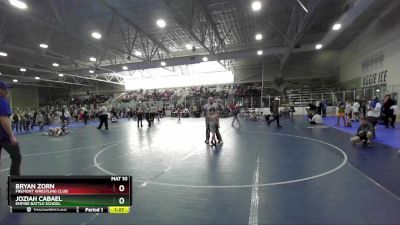 65 lbs Round 2 - Bryan Zorn, Fremont Wrestling Club vs Joziah Cabael, Empire Battle School