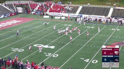 Highlights: Fordham Vs. Stony Brook | 2023 CAA Football