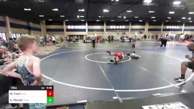 78 lbs Final - Mason Irwin, Spazz vs Kaden Poyner, Team Grand Valley Elite