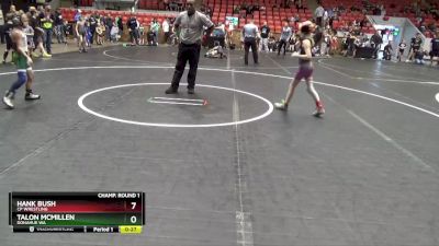 60 lbs Round 1 - Easton Ginn, Team Miron vs Natalia Pryor, Unattached