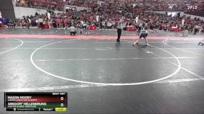 100 lbs Quarterfinal - Gregory Hellendrung, Chilton Hilbert Wrestling vs Mason Moody, Askren Wrestling Academy