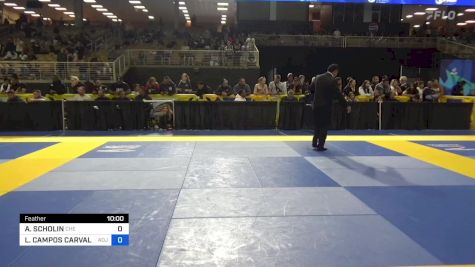 ASTRID SCHOLIN vs LARISSA CAMPOS CARVALHO 2024 Pan Jiu Jitsu IBJJF Championship