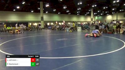 285 lbs Round 1 (6 Team) - Peter Nesheiwat, Applied Pressure X Kame vs Jacob Johnson, SD White