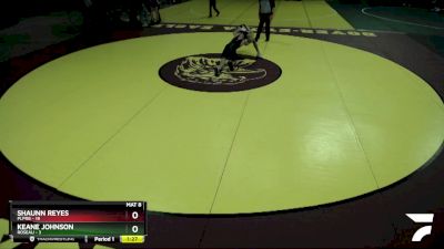 135 lbs Semis (4 Team) - Keane Johnson, Roseau vs Shaunn Reyes, PLPRB