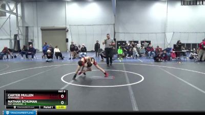 76 lbs Round 2 (6 Team) - Nathan Schuman, Mat Assassins vs Carter Mullen, Warhawks