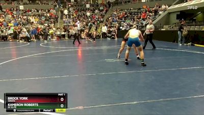 140 lbs Semifinal - Kameron Roberts, DC Elite vs Brock York, WRATH