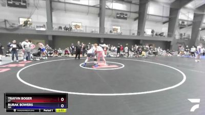 285 lbs Semifinal - Trayvn Boger, UT vs Burak Bowers, WA