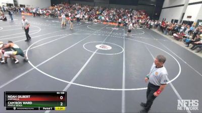 4A 138 lbs Cons. Round 1 - Noah Gilbert, Hartsville vs Cam`ron Ward, Myrtle Beach