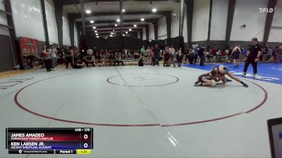 175 lbs 1st Place Match - James Amadeo, FordDynastyWrestlingClub vs Ken Larsen Jr., Ascend Wrestling Academy