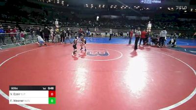 60 lbs Consi Of 8 #2 - Victor Ezeir, Elite NJ vs Frankie Wesner, Nutley Raiders