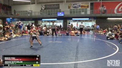 65 lbs Semis & 3rd Wb (16 Team) - Gidion Batchelor, Morris Fitness vs Reece Fish, Panhandle Punishers