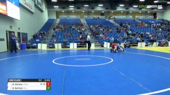 174 lbs 3rd place - Brandon Martino, Fresno State Unattached vs Bryan Battisto, Cal St Bakersfield