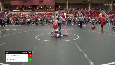 88 lbs Cons. Round 2 - Gabriel Oliveira, Greater Heights Wrestling vs Regan Kolich, SlyFox Wrestling Academy