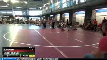 60 lbs Round 4 (10 Team) - Jayden Coleman, Panda Wrestling Academy vs CJ Downing, Storm