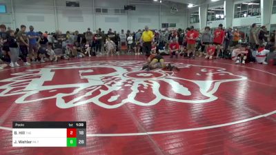 160 lbs Pools - Brayden Hill, The Asylum Red vs Jaden Wehler, PA Titan Wrestling