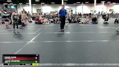 76 lbs Round 2 (8 Team) - Jaxon Kraemer, POWA vs Chase Davis, Ohio Gold