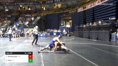 174 lbs Prelims - Tyler Wiederholt, Air Force vs Thomas Flitz, Appalachian State