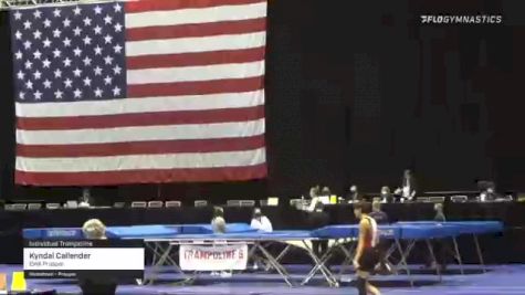 Kyndal Callender - Individual Trampoline, EWA Prosper - 2021 USA Gymnastics Championships