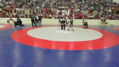 43 lbs Consi Of 8 #2 - Bradlee Wall, Georgia vs Barrett Lowe, South Forsyth WAR Wrestling Club