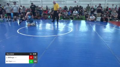 140 lbs Pools - Jace Billings, Tri-State Elite vs Matteo Furr, Black Iron Society