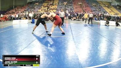 285 lbs Round 1 (16 Team) - Ayden Viox, Northern State vs Jamie Kilmer, West Liberty