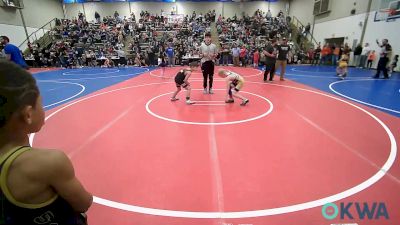 70 lbs Consi Of 8 #2 - Rhett Gerbig, Saints Wrestling Club vs Sam Olson, Verdigris Youth Wrestling