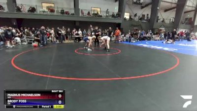 144 lbs Semifinal - Magnus Michaelson, WA vs Brody Foss, OR