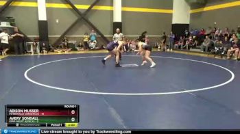 118 lbs Round 1 (4 Team) - Adison Musser, Potentially Dangerous vs Avery Sondall, Iowa Angry Alpacas