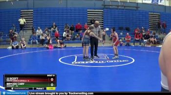 90 lbs Round 3 (4 Team) - Brycen Cary, Garrett vs Jj Scott, Indian Creek B (small)