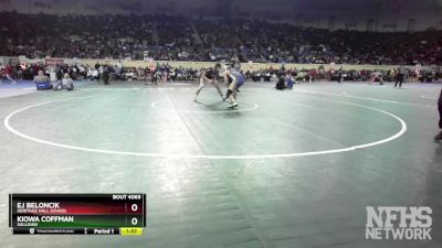 4A-165 lbs Quarterfinal - EJ Beloncik, Heritage Hall School vs Kiowa Coffman, Sallisaw