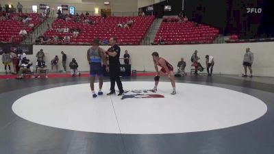 86 kg Rnd Of 16 - Martin Verhaeghe, Kansas vs Mark Hall, Pennsylvania RTC / TMWC